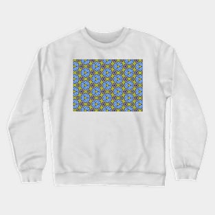 Blue Daisies Crewneck Sweatshirt